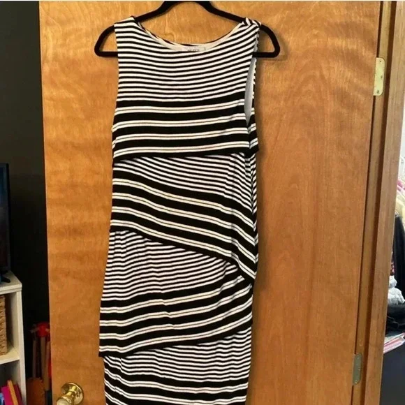 Anthro Bailey 44 Annabelle Striped Column Dress - Picture 5 of 7